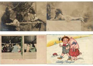 FANTAISIE GREETINGS FANTASY Pre-1930 in ALBUM 270 CPA (L4383)