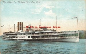 Hudson River Day Line Steamship, Steamer Albany, J Ruben No 149