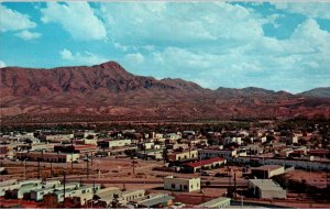 New Mexico - A View of the city of Truth or Consequences - c1950