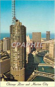 Modern Postcard Chicago River Chicago Illinois