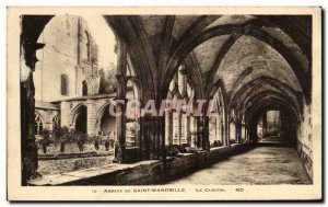 Postcard Abbey Of Saint Wandrille Le Cloitre