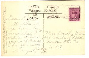 Chateau Frontenac, Quebec City, Used 1946