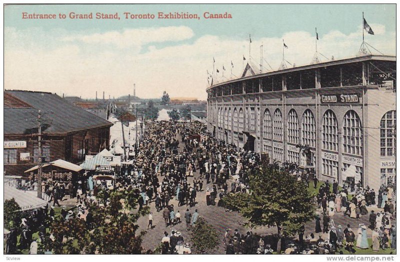 Entrance To Grand Stand, Toronto Exhibition, Toronto, Canada, 1900-1910s