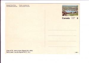 Signal Hill, St John's Newfoundland, Matching 8 cent stamp