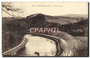 Old Postcard Chateaulin Mont Banine