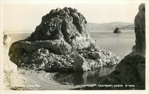 RPPC Postcard; Tufa Rock Formation, Pyramid Lake NV Eastman B-4026 Unposted