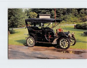 Postcard 1909 Packard Model 18 Touring Car, Town & Country Motor Lodge, Vermont