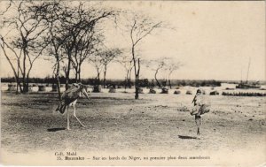 PC BAMAKO SUR LES BORDS DU NIGER DEUX MARABOUTS SOUDAN (a28330)