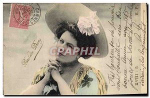 Old Postcard Paulette Darty