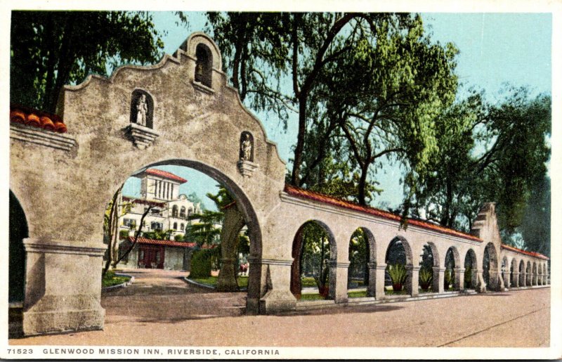 California Riverside Glenwood Mission Inn Detroit Publishing