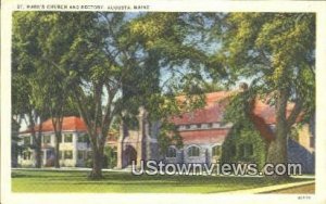 St Mark's Church & Rectory in Augusta, Maine