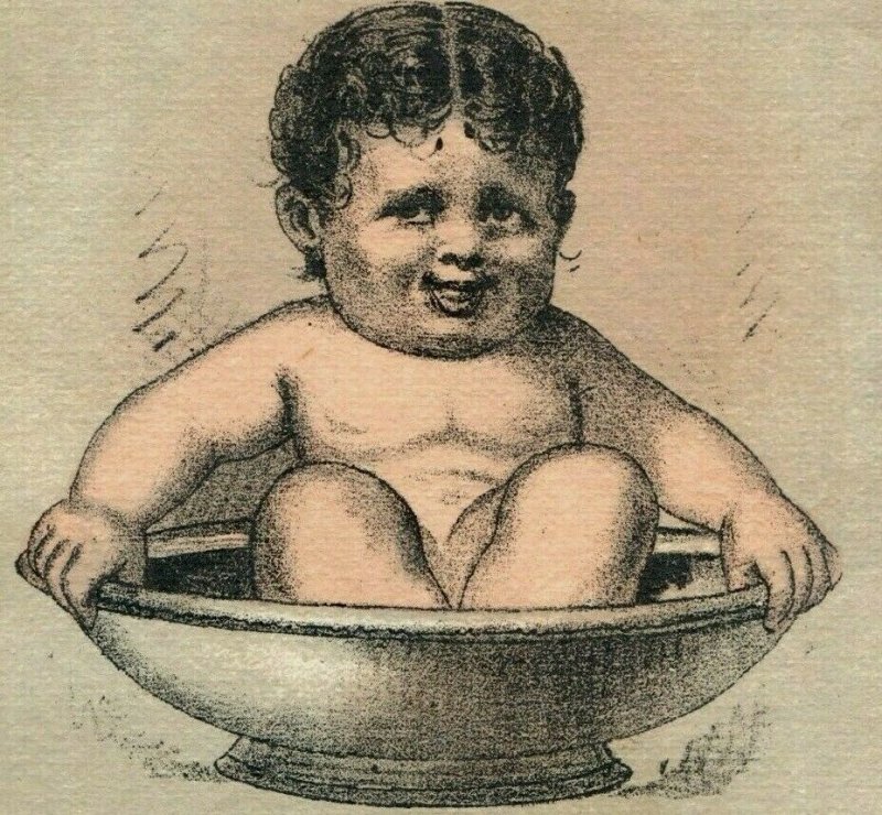 1880s Victorian Trade Cards Baby Poses Happy Crying Sad Lot Of 5 P200