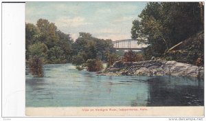 INDEPENDENCE, Kansas, PU-1908; View On Verdigris River