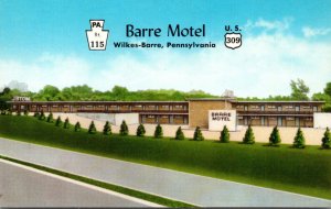 Pennsylvania Wilkes-Barre The Barre Motel