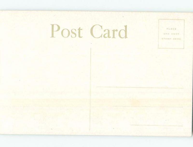 Divided-Back CIRCA 1850 CHICAGO OFFICE PAINTING ON POSTCARD Chicago IL ho0204