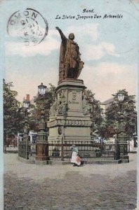 Belgium Gent Gand Le Statue Jacques Van Artevelde 1913