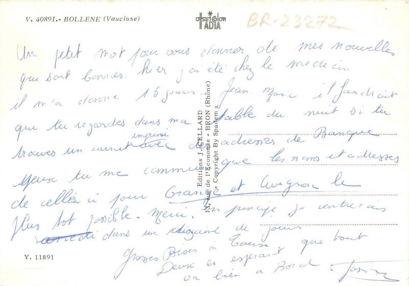 BR23272 Bollene  france