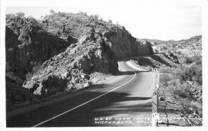 1940s Wickenburg Arizona US 60 Cactus Gardens Frasher RPPC real photo 4929