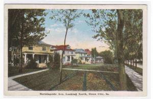 Morningside Avenue Sioux City Iowa 1920 postcard