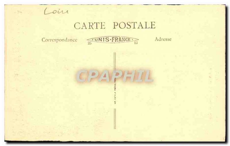 Old Postcard Montbrison Diana Archaeological Museum