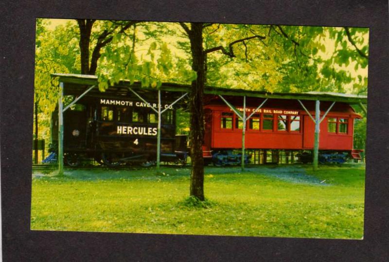 KY Mammoth Cave Railroad Train National Park Hercules Brownsville Kentucky PC