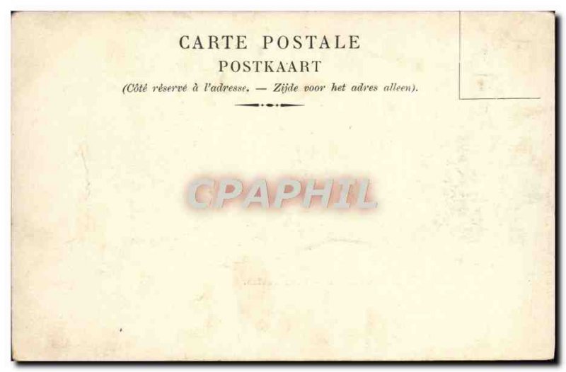 Old Postcard Brussels Petit Sablon