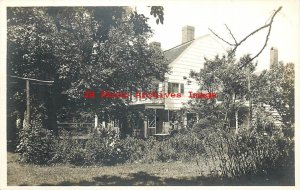 NY, Hempstead, New York, RPPC, Saint George's Parish, Rectory, Photo