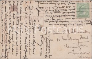Genealogy Postcard - Skinner, 10 Melbury Road, Kensington, London GL4673