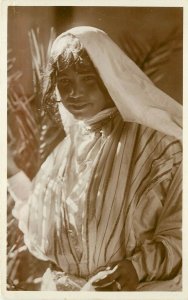 Vintage RPPC Postcard Types 2569 Marocaine du Sud, Young Woman of South Morocco