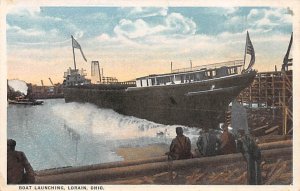 Boat Launching Lorain, Ohio OH