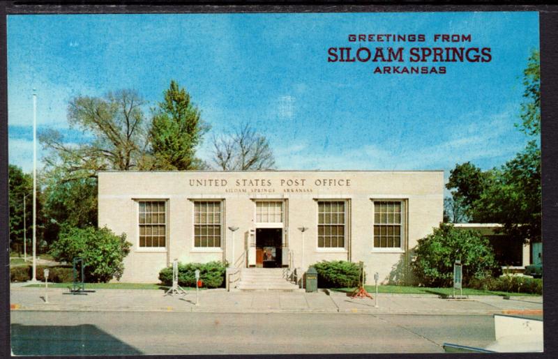Greetings From Siloam Springs,AR,USPost Office