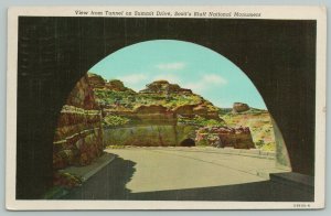 Rulo Nebraska~Tunnel On Summit Drive~1920s Postcard