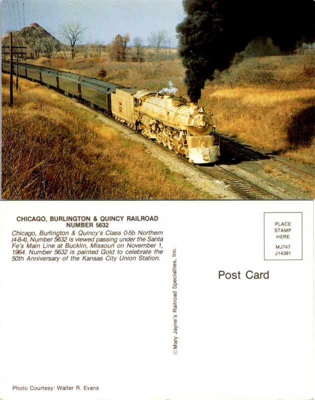 Chicago, Burlington & Quincy Railroad Number 5632 (10246)
