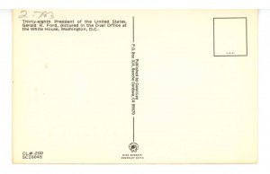 U. S. President - Gerald R. Ford   