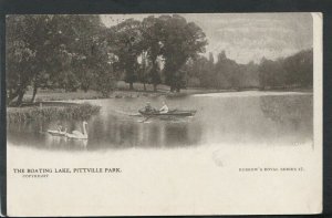 Gloucestershire Postcard - Cheltenham, The Boating Lake, Pittville Park  T4647