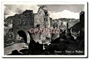 Postcard Ancient Pompeii Forni e Mulini