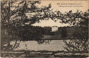 CPA Foret de Paimpont - L'Etang des Forges et le Pavillon (1251760)