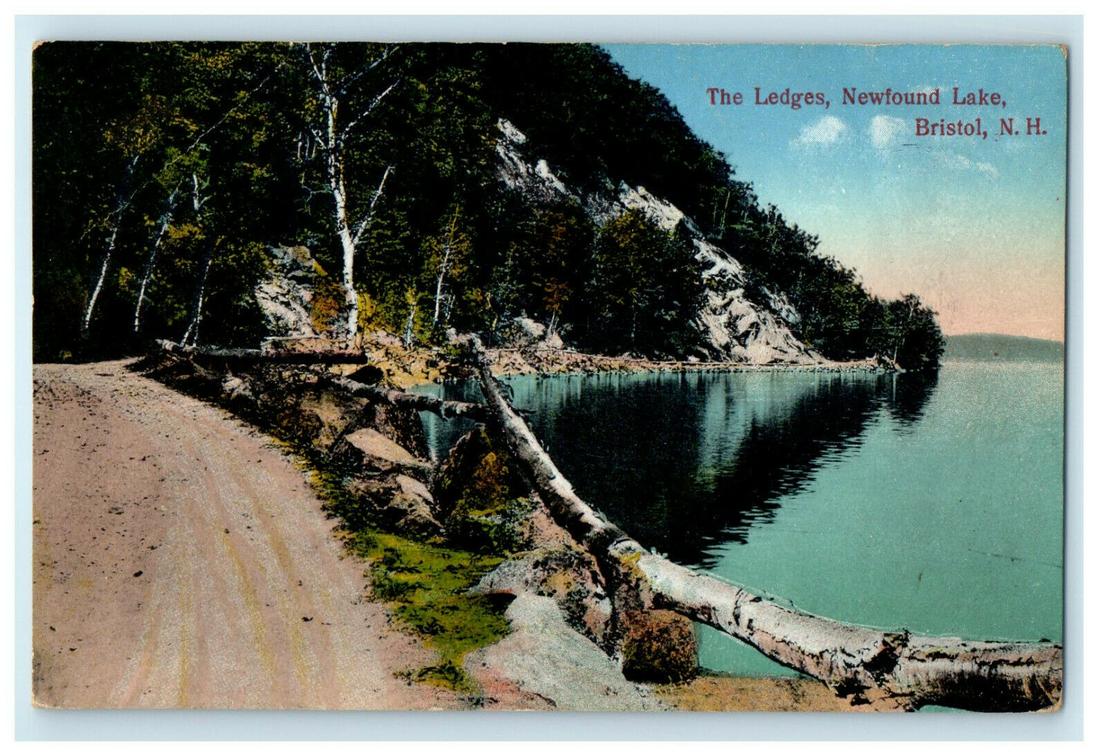 1932 The Ledges, Newfound Lake, Bristol, New Hampshire NH Posted