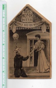 Buffalo New York Old Home Week Novelty Fold Out Views Vintage Postcard AA109207