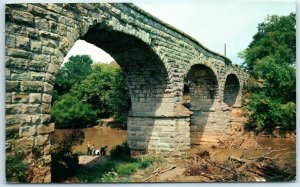 M-4040 The Oil Stone Bridge Spanning the Elk River Fayetteville Tennessee