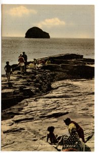 Real Photo, Trebarwith, Gull Rock, Cornwall