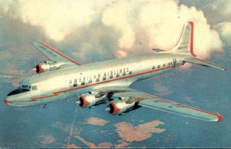 Airplane Eastern Air Lines DC-6 Flagship