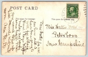 RPPC  1910  Proctorville  Vermont  Cancel  Postcard