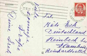 VINTAGE EUROPEAN POST CARDS , STAMPS CANCELS CIRCA 1930