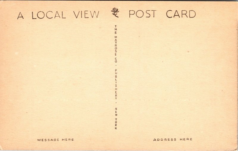 Postcard MD Pocomoke city - Pokemoke River