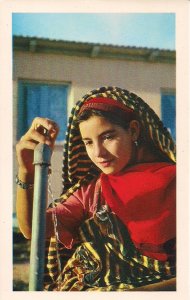 JUDAICA Moroccan Jewish Girl, Beautiful Young Woman, Sephardic, 1960's Israel