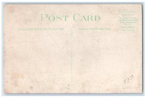 c1910 US Post Office Exterior View Building Chambersburg Pennsylvania Postcard