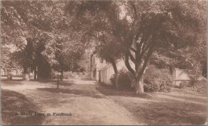 Postcard Shady Lane at Fordhook Doylestown PA