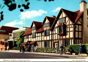 England Stratford upon Avon Shakespeare's Birthplace