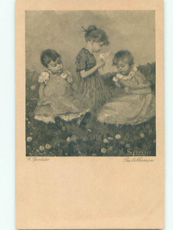 Divided-Back CHILDREN SCENE Great Postcard AA6130